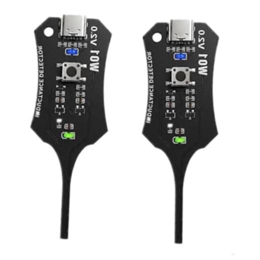 2Pcs Upgrade Type-C Inductance Tester, Quick Fault Check Inductor Tester for
