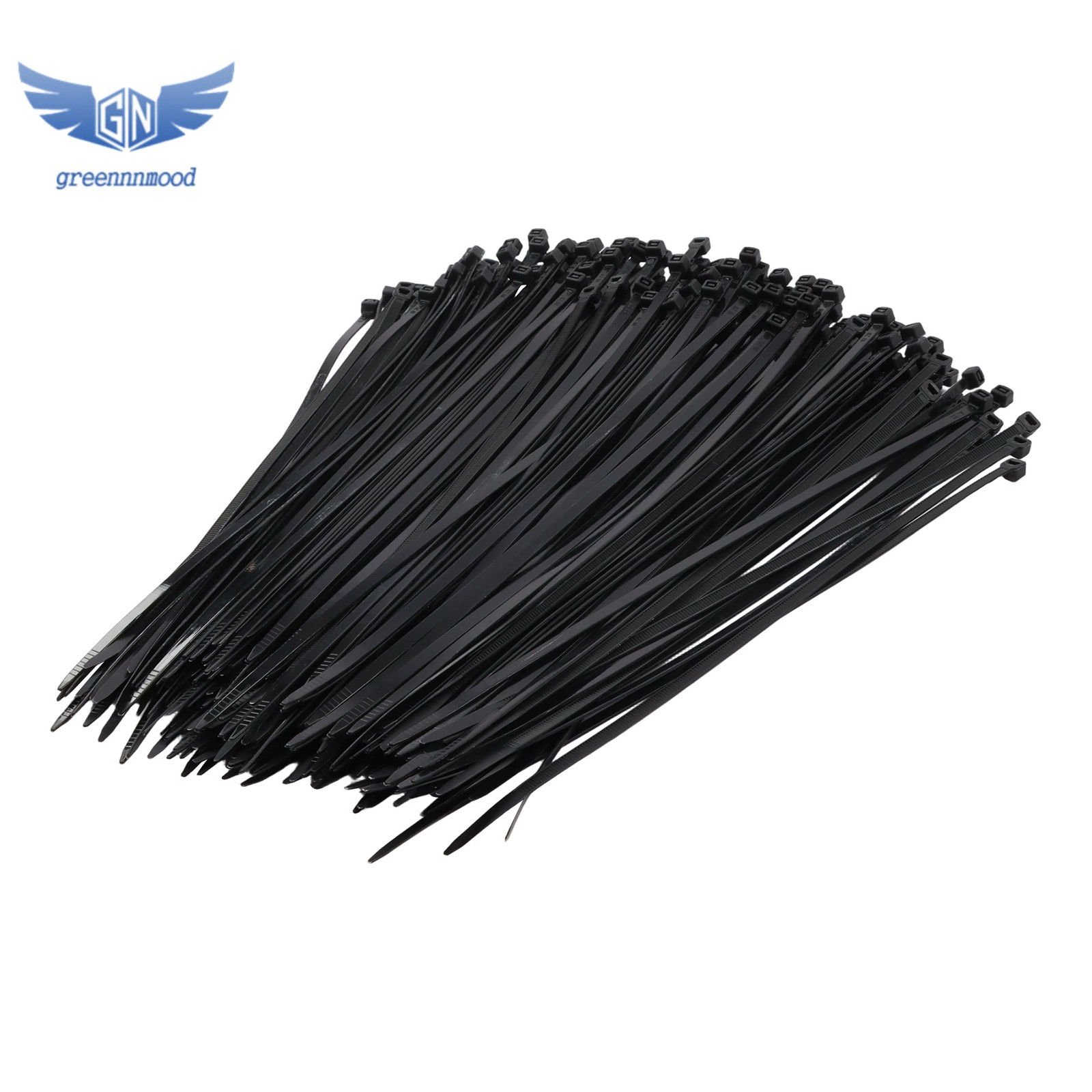 Zip Ties 12 inch with 50 lb Tensile Strength, Black Cable Ties, 2000 Pack