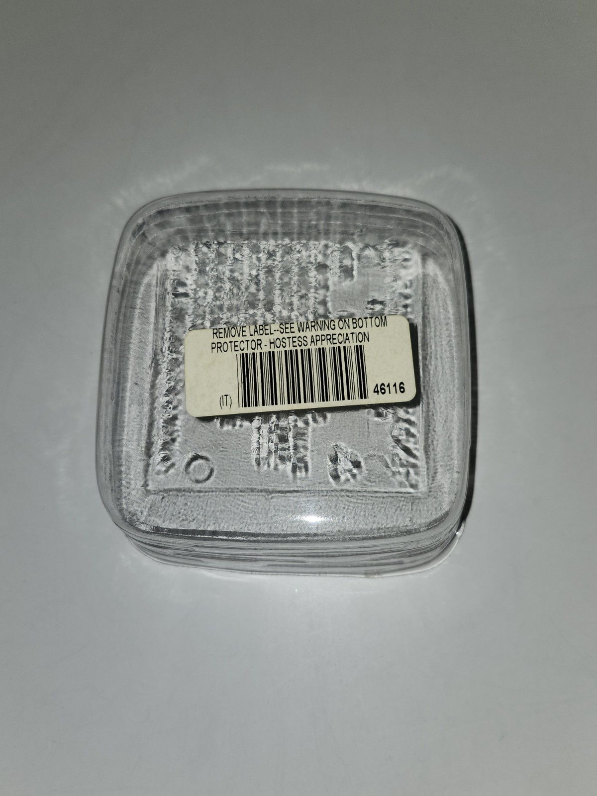 Longaberger Hostess Appreciation Basket PROTECTOR ONLY 46116 Plastic Square