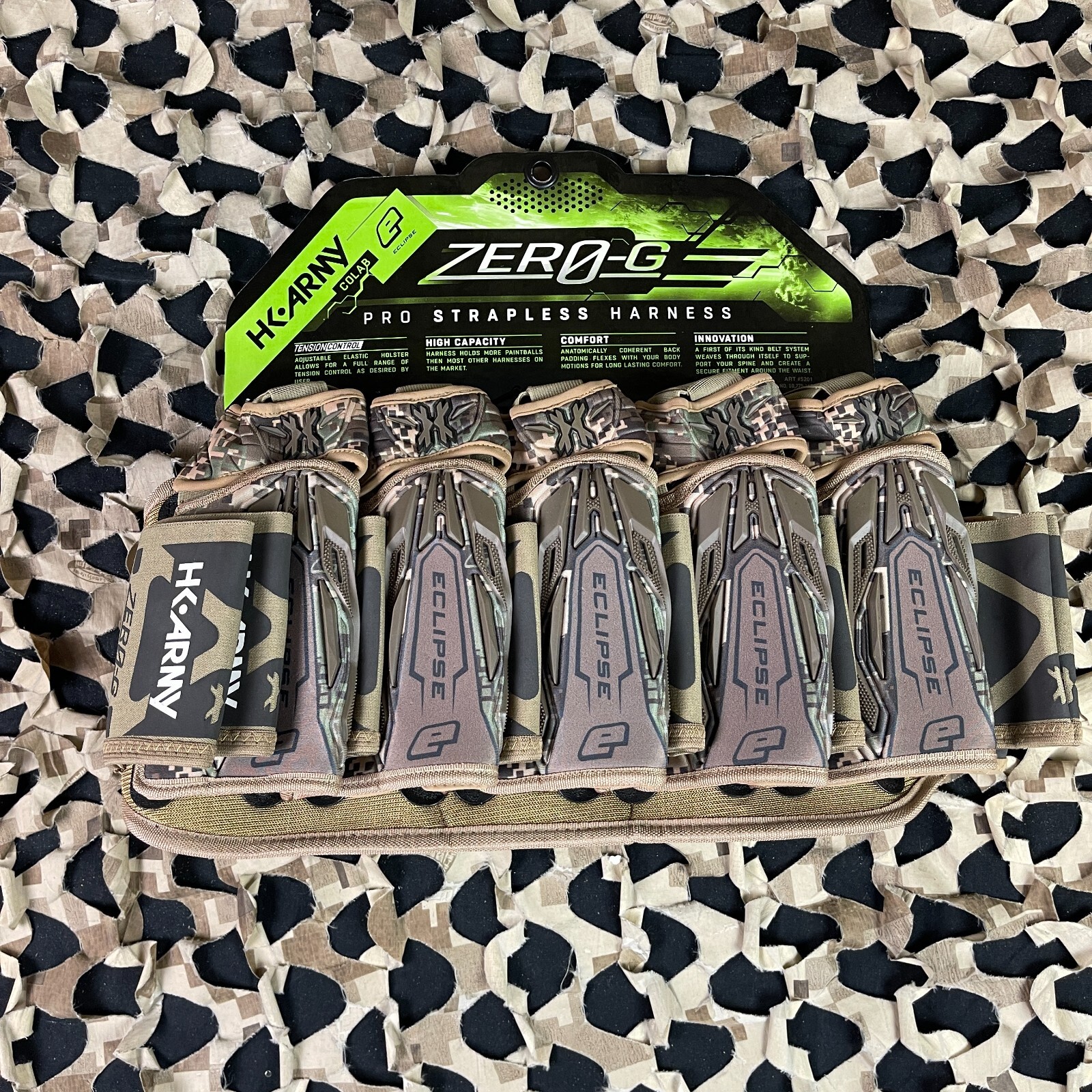 NEW Planet Eclipse Zero-G 2.0 5+4+4 Paintball Harness - HDE Earth