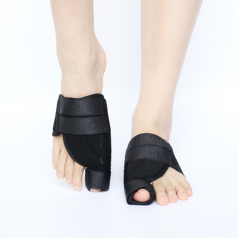 Cotton Hallux Valgus Orthosis with Rubber Plate - Toe Pain Relief Correction Aid