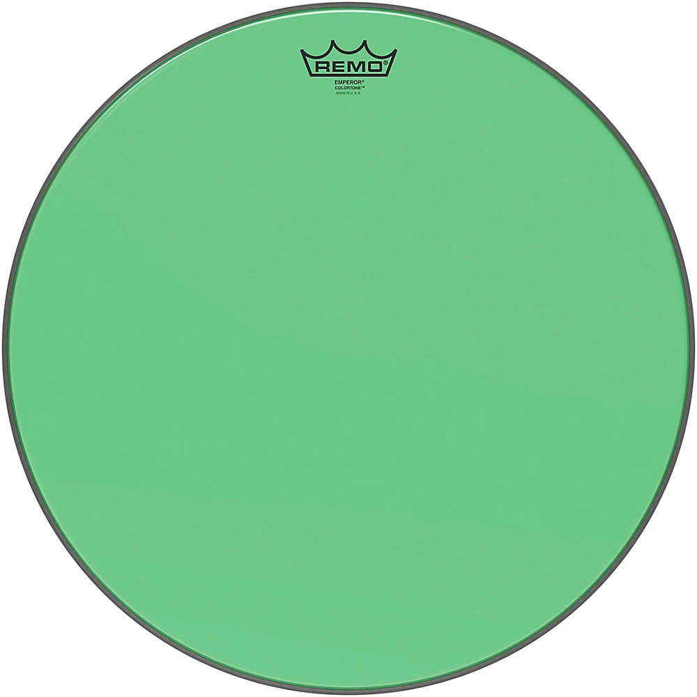 Remo Emperor Colortone Green Drum Head 18 in.