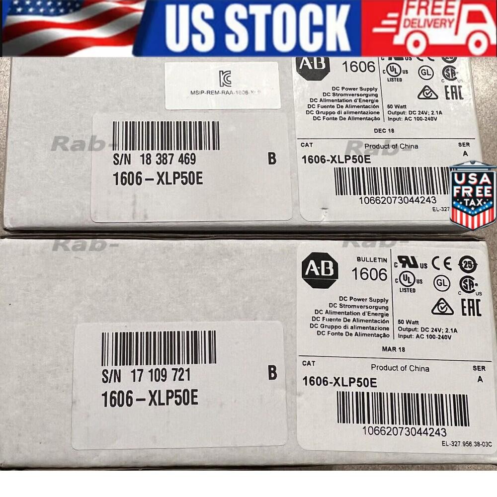 New In Box Allen-Bradley 1606-XLP50E POWER SUPPLY 1606XLP50E Fast Shipping