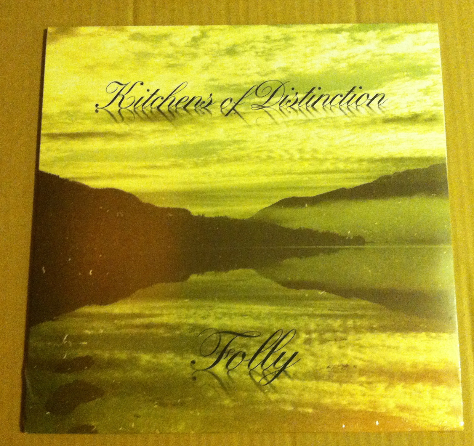 KITCHENS OF DISTINCTION Folly EUROPE Pressing Vinyl LP 2012 SEALED USA Seller