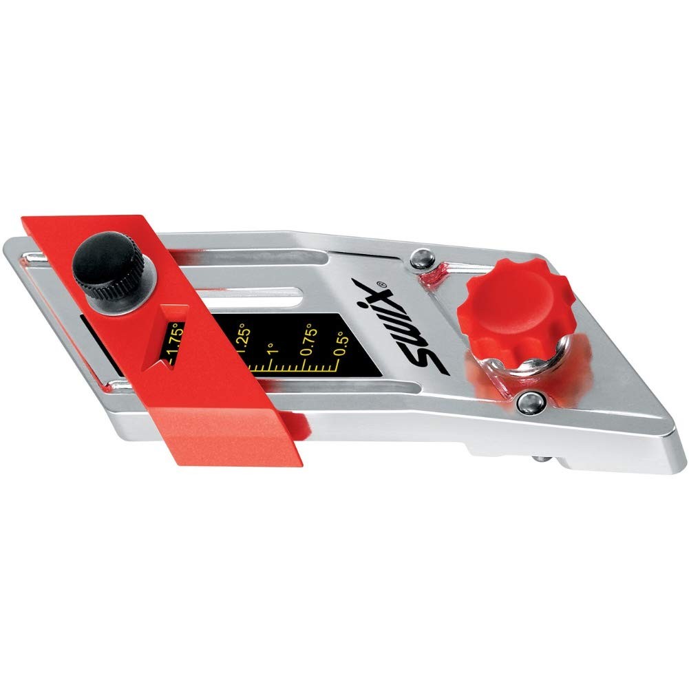 Swix Base File Guide - Adjustable 0.5-2.0° for Ski & Snowboard Tuning