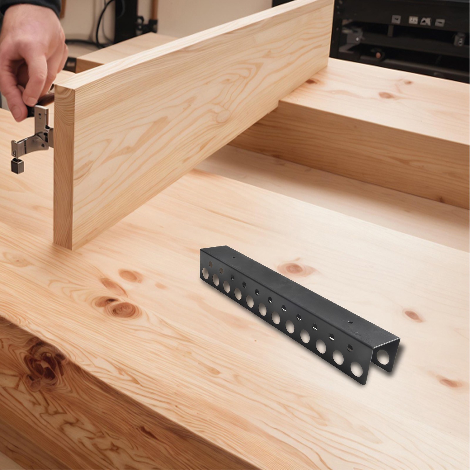 Space Efficient Tool Storage Mountable Screwdriver Organizer for Easy for ACCESS