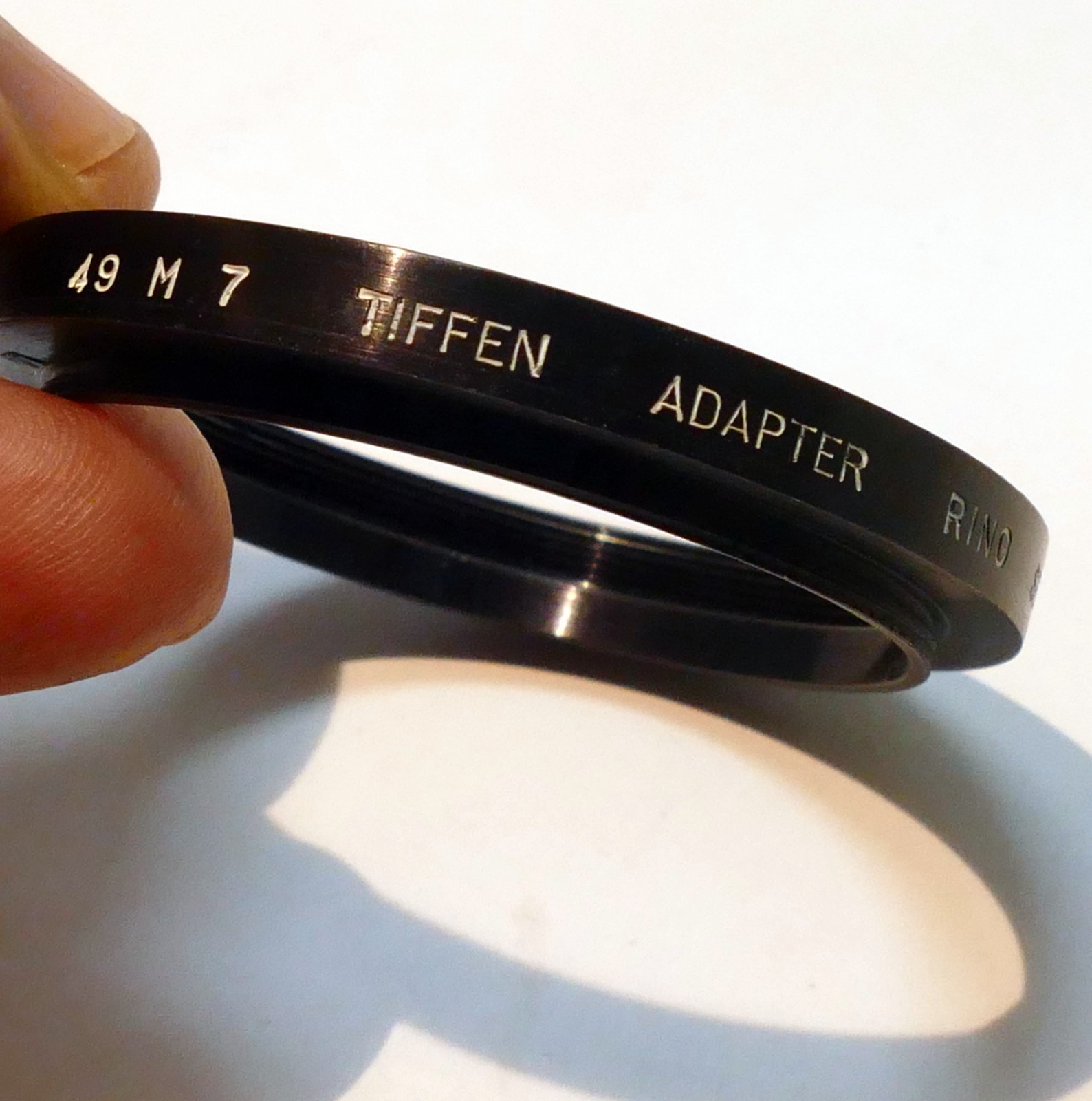 49mm to 54mm Step UP Ring filter adapter threaded for series 7 VII made in USA