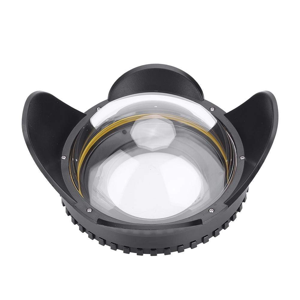 Sea frogs Dome Port Lens, 67mm Fisheye Wide Angle Lens Shade Underwater Camer...
