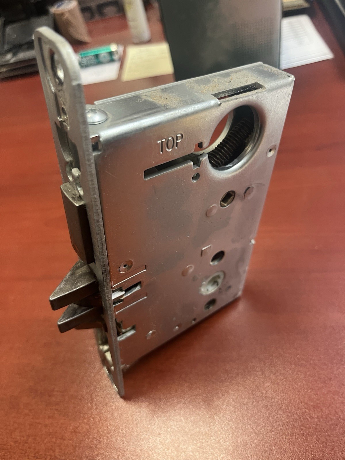 Onity Ht24 Door Lock Automatic Deadbolt Mortise Lock Case Left Hand Side
