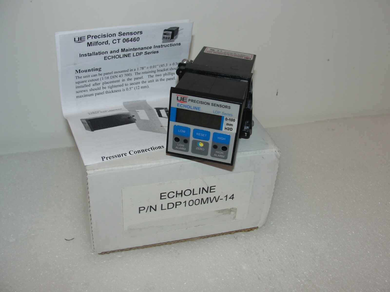 UE Precision Sensors LDP100MW-14 NEW Switch Echoline