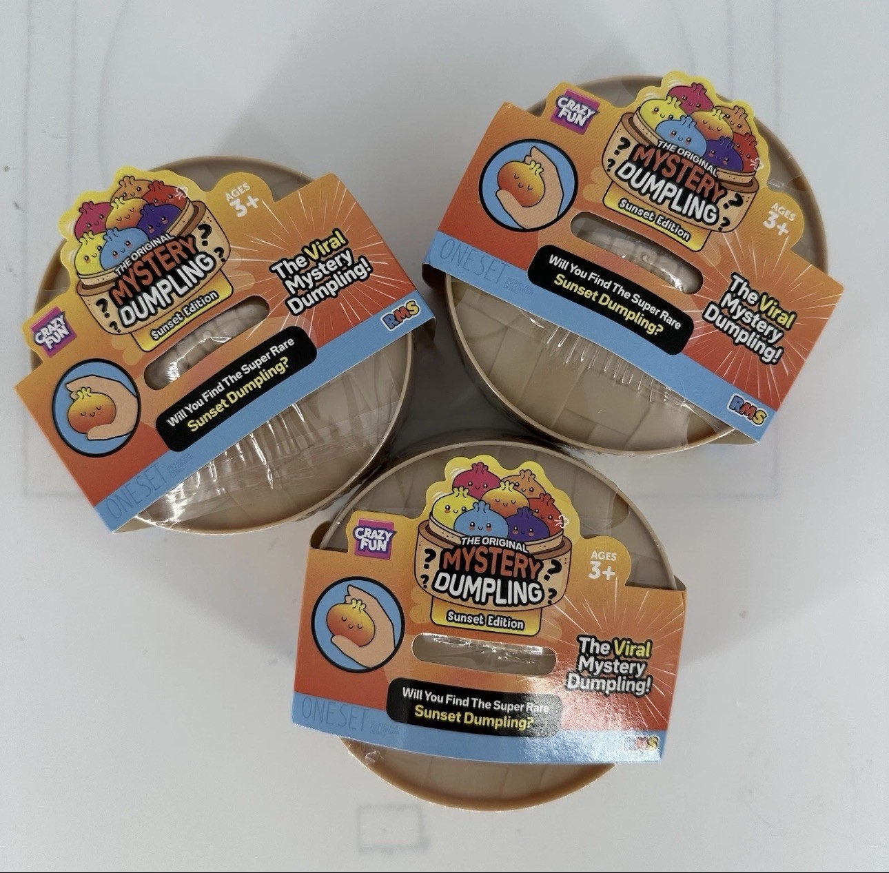 Crazy Fun Mystery Dumpling Sunset Edition SEALED RARE FASTEST SHIPPING