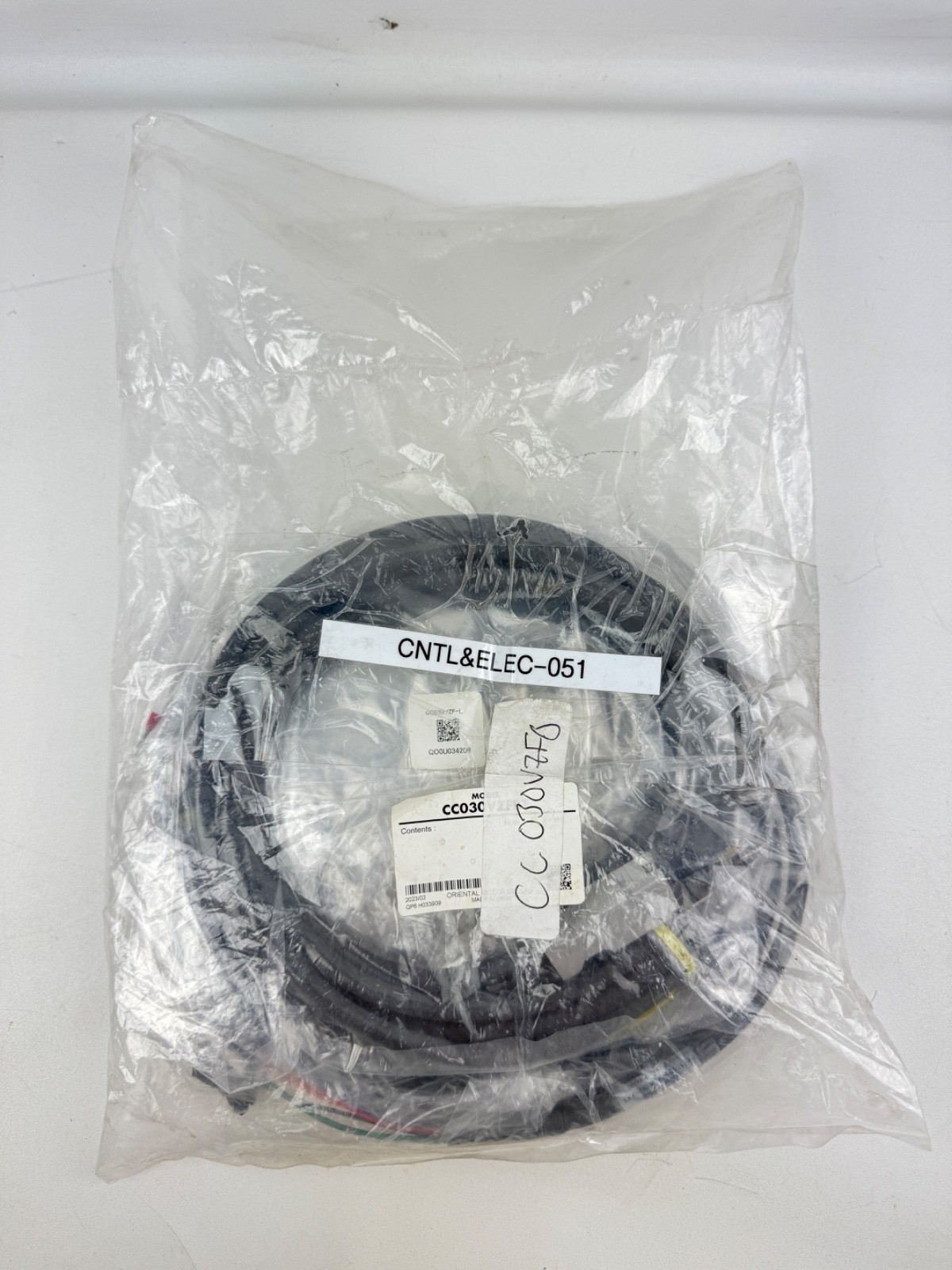 Oriental Motor CC030VZFBT Motor, Encoder and Brake Connection Cables