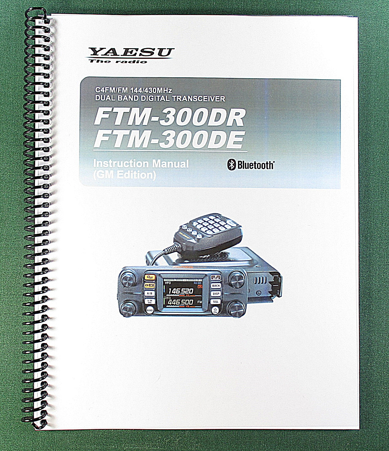 Yaesu FTM-200DR/DE Advanced Instruction Manual: Full Color & Protective Covers!
