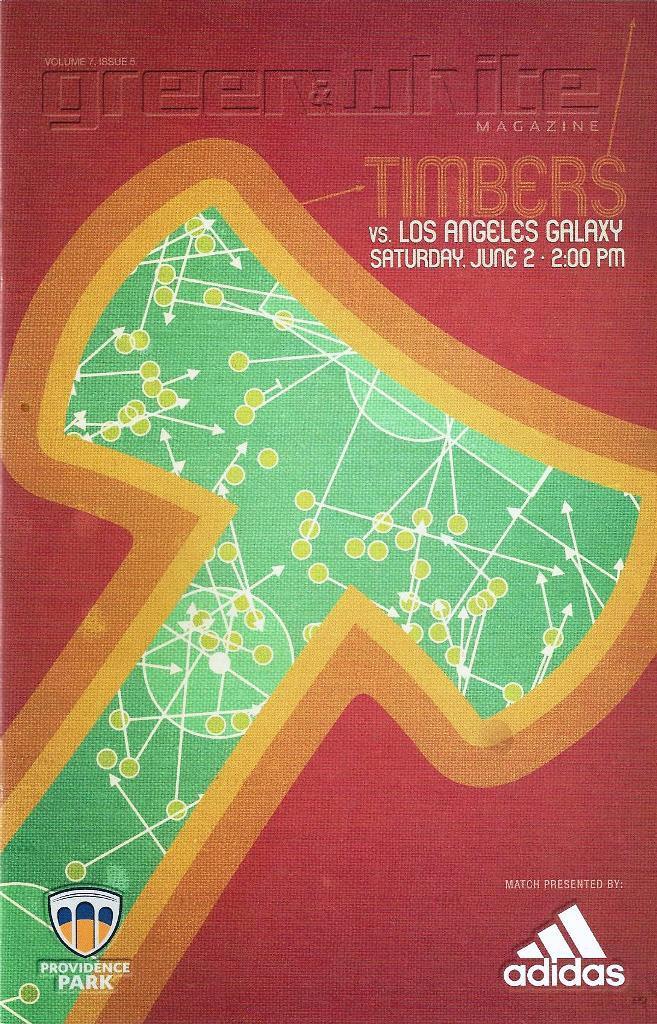 Portland Timbers 'Green & White' MLS Soccer/Football Program Volume 7, Issue 5