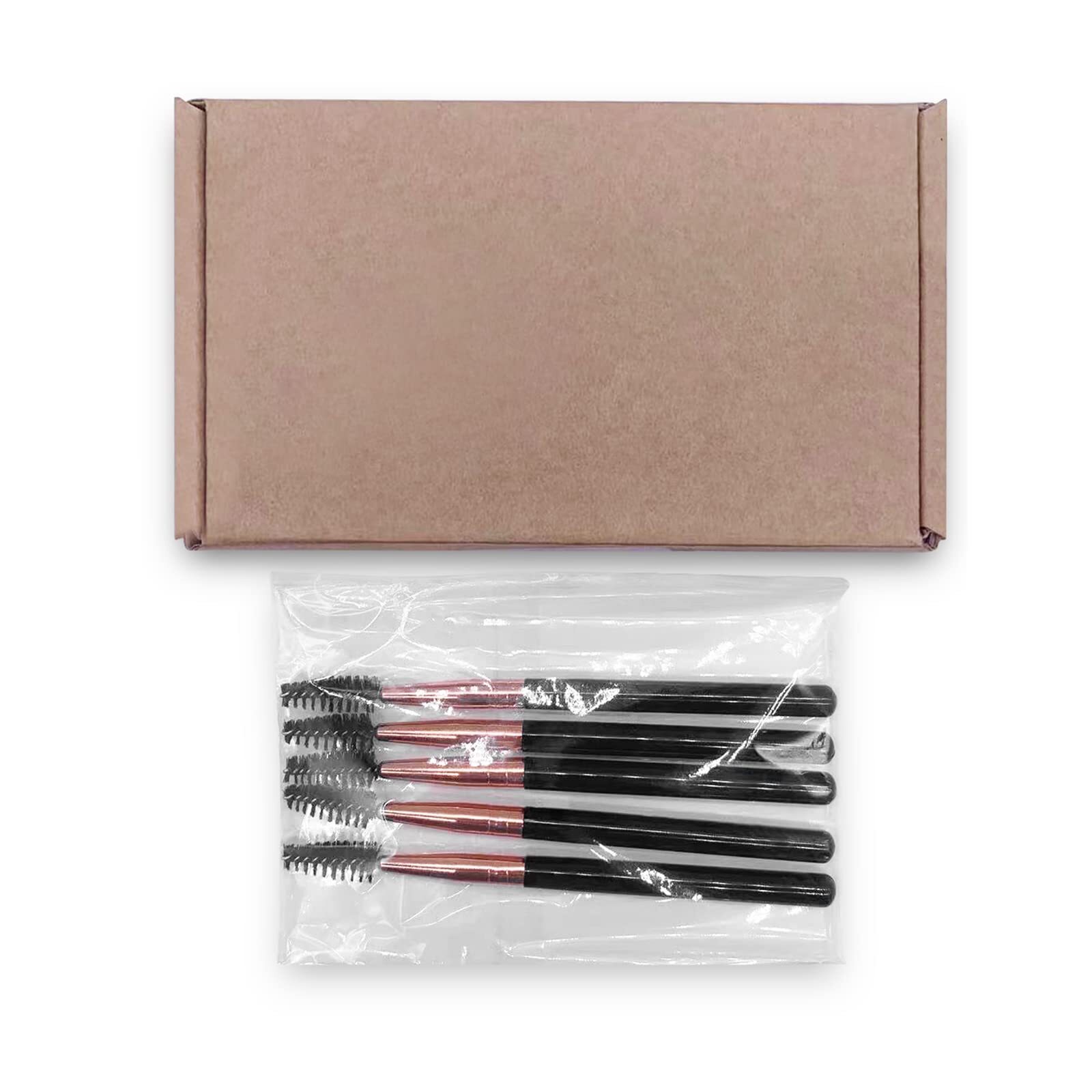 UorPoto Mascara Brush Wands Makeup Lash Spoolies Set 5Pcs Spooly Eyelash Eyeb...