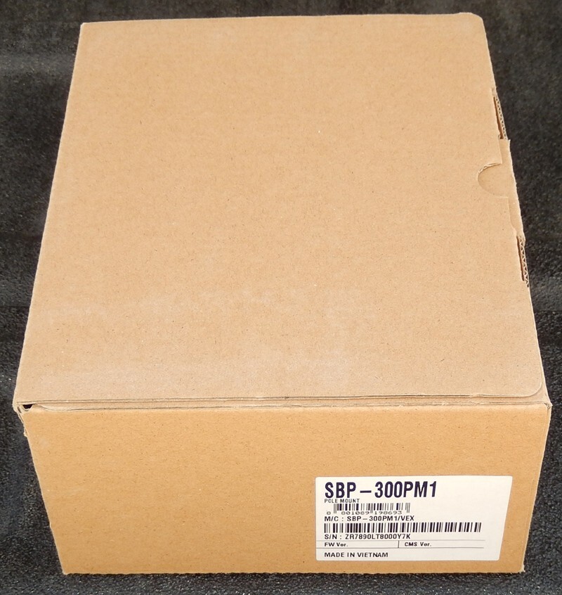 HANWHA TECHWIN - NEW CAMERA POLE MOUNT ADAPTER - SBP-300PM1