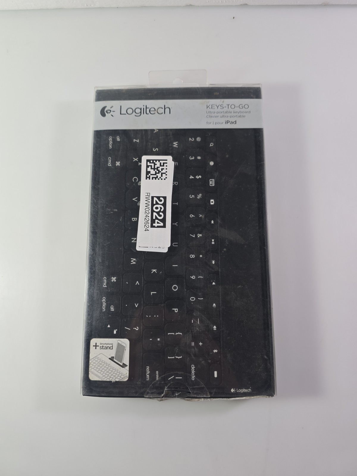Logitech KEYS-TO-GO | Ultra Slim | Wireless Keyboard | iPad | Tablet | Laptop