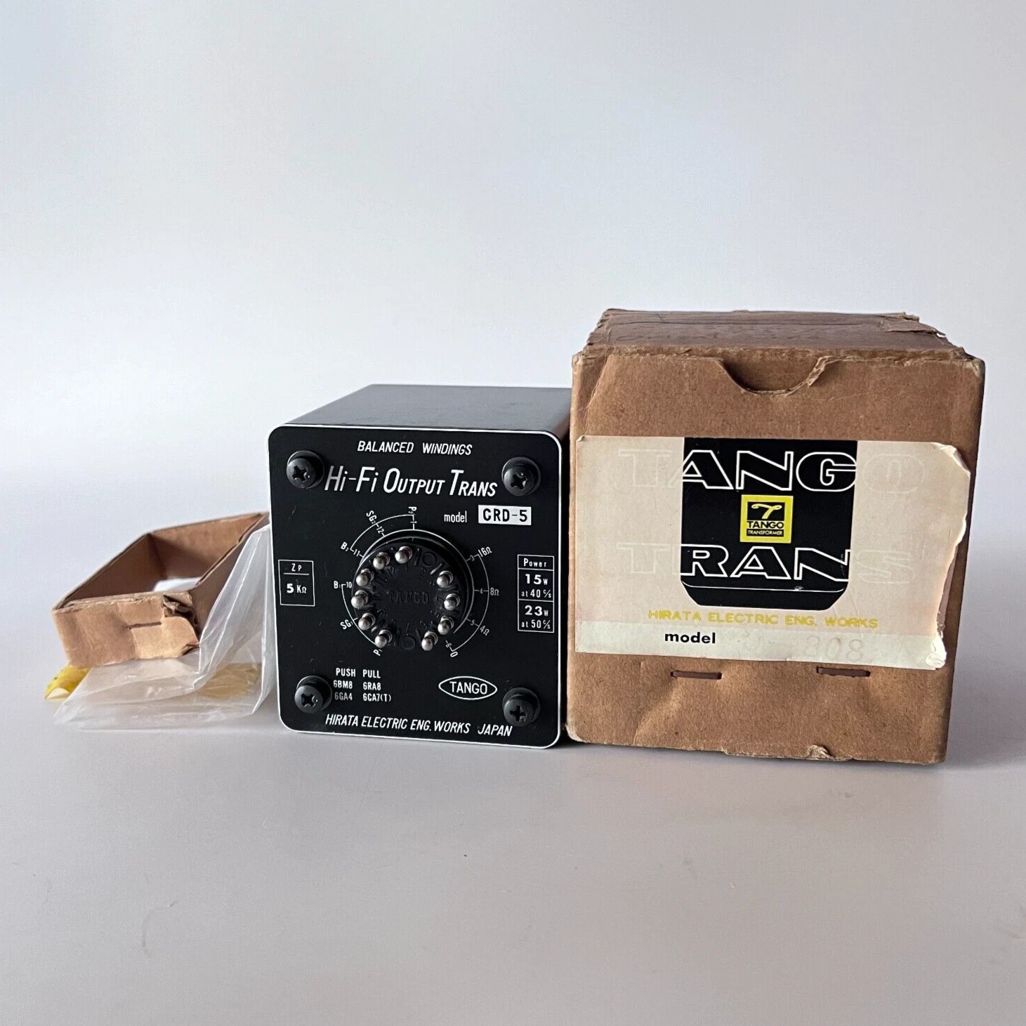 TANGO CRD-5 Hi-Fi Push Pull Output Transformer 5KΩ Balanced Windings Box Set New