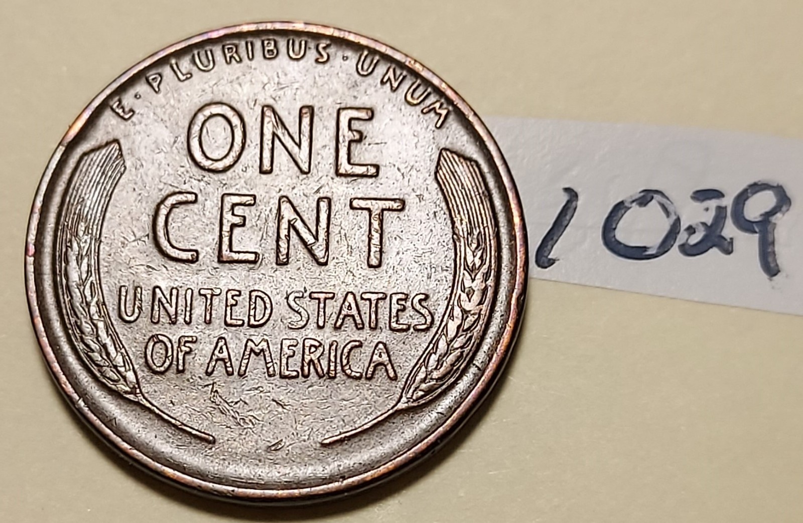 1931-D Lincoln Wheat Cent VERY FINE #1029