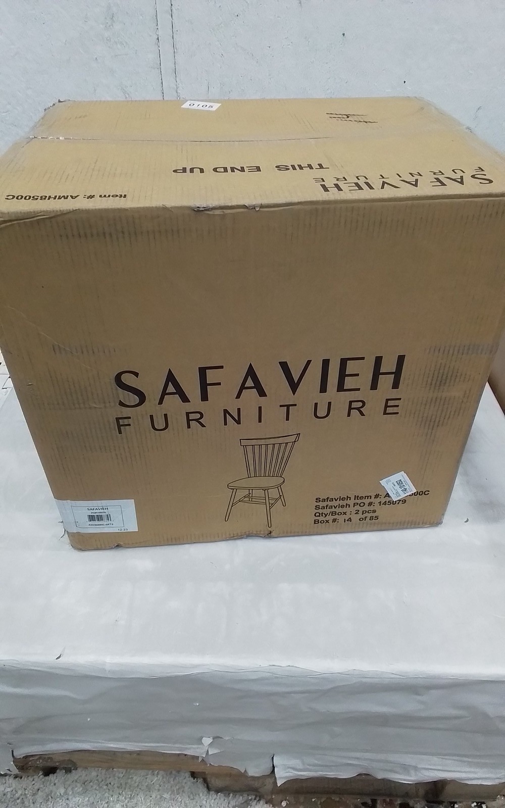 Safavieh PARKER SPINDEL SIDE CHAIR, Reduced Price 2172770005 AMH8500C