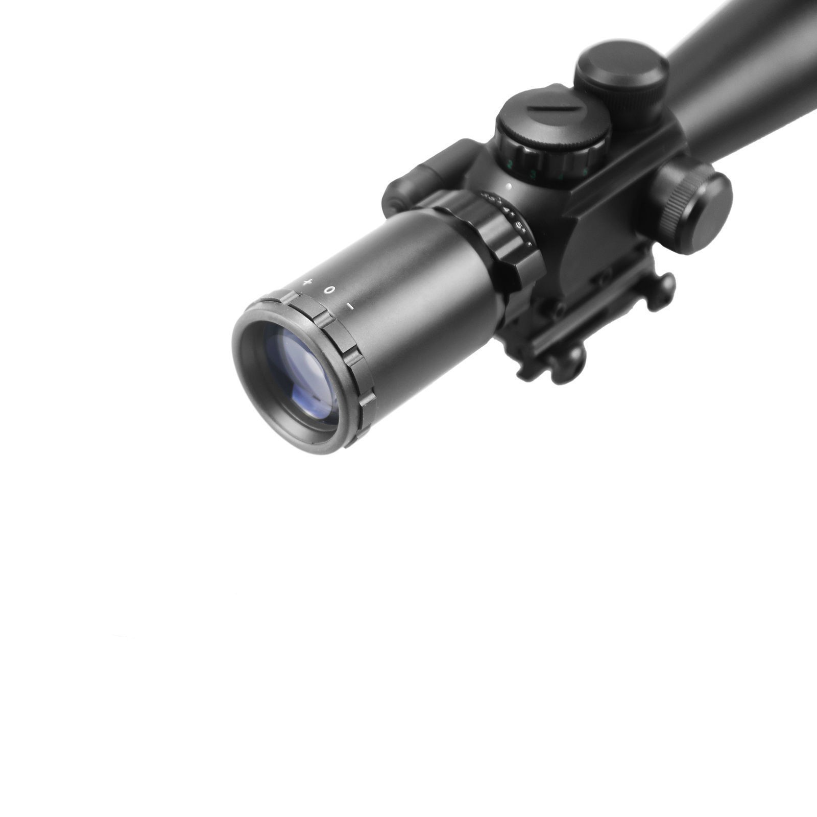 ANS 3.5-10X40E Red/Green Mil-Dot Sight Scope + Tactical Red Mil Dot Laser Sight
