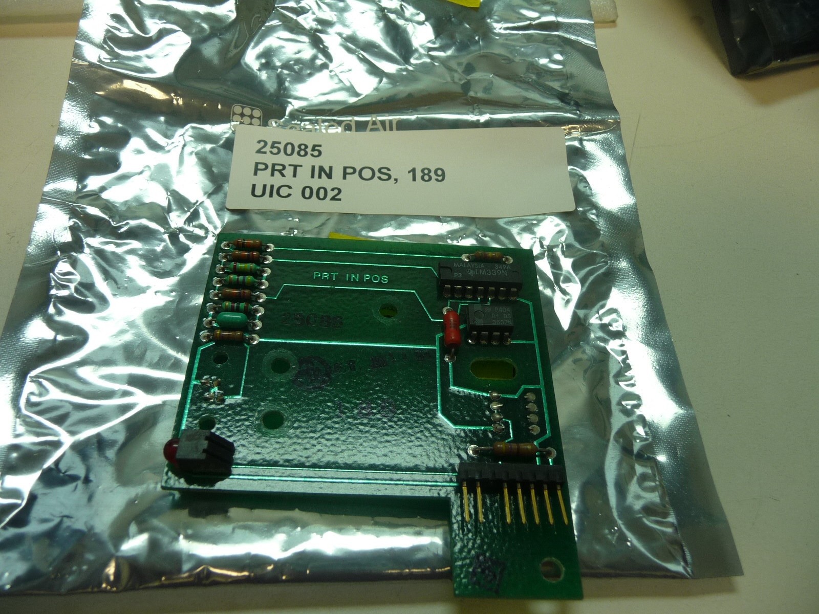 UIC, UNIVERSAL INSTRUMENTS, 25085000, PRINT IN POS, PCB