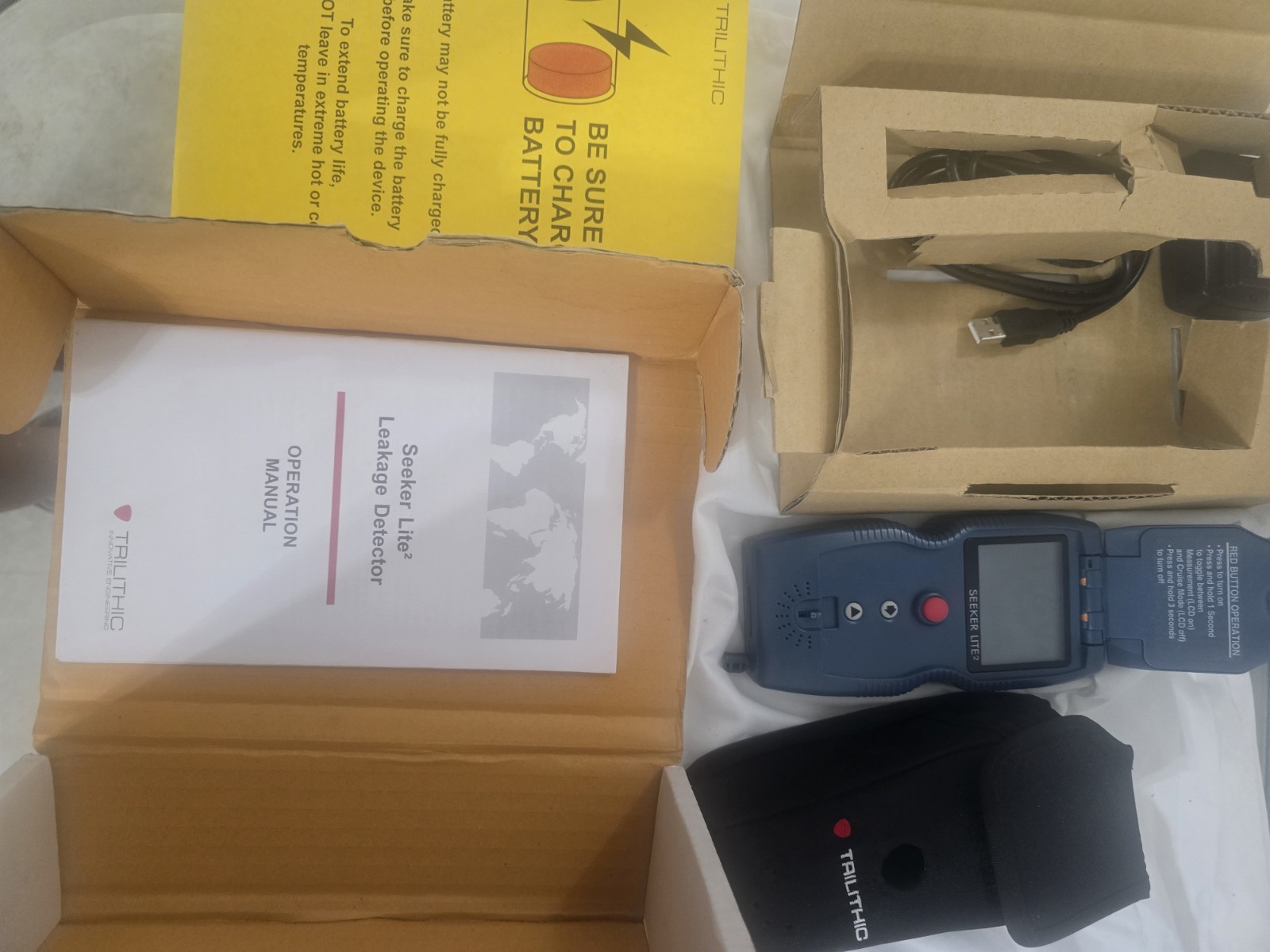 Trilithic Seeker Lite 2 Leakage Detector Tool plastic Outer Flaw But Brand New