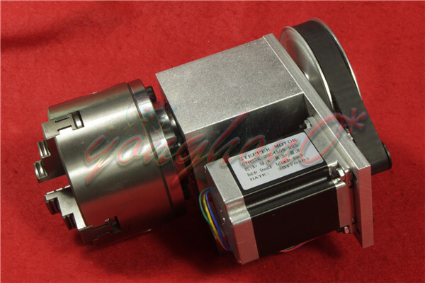 1PCS NEW 4th Axis Hollow Shaft CNC Router Rotational A Axis