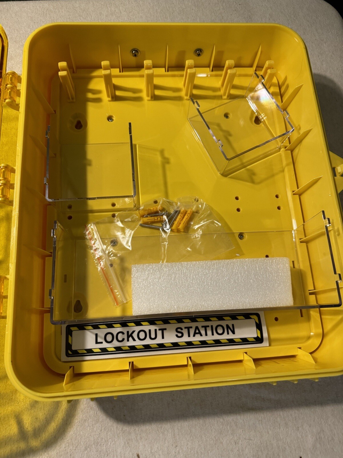 Brady Lockout Tagout Case- 12 Lock Lockout Station Cabinet