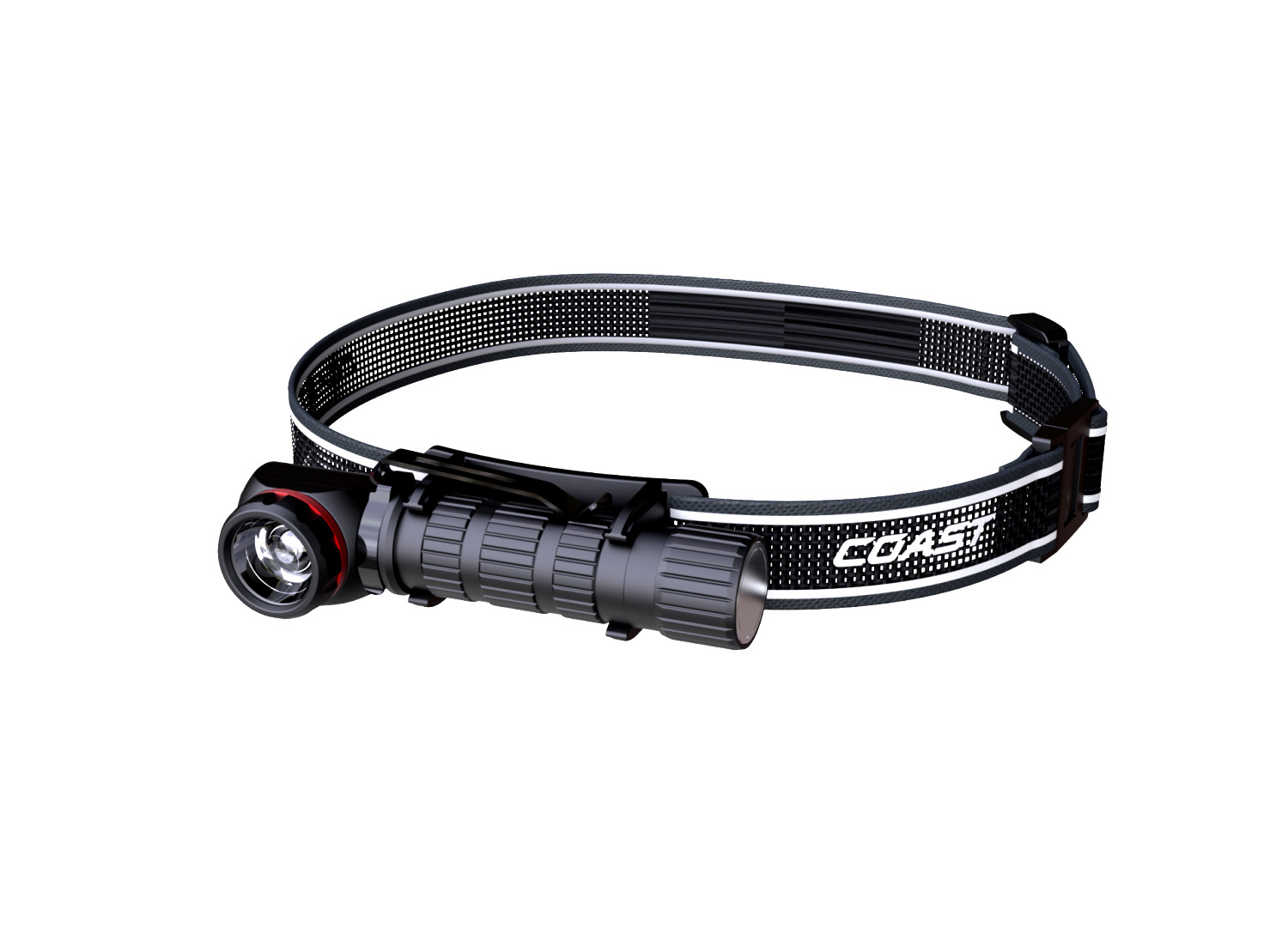 Coast® 31188 TXM50R LED Rechargeable Headlamp with Pocket Clip & Magnet