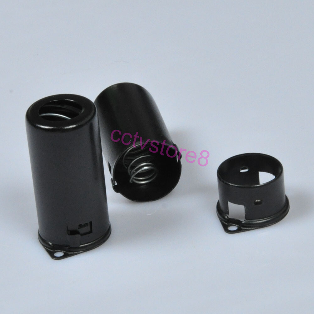 4pcs 9pin Black Tube Shield Socket For 6DJ8 12AX7 ECC83 12AU7 ECC82 6922 Valve