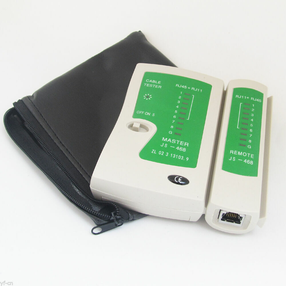 1pcs Multi-functional Network/Phone Cable Tester Test Tool RJ11 RJ45 No.468