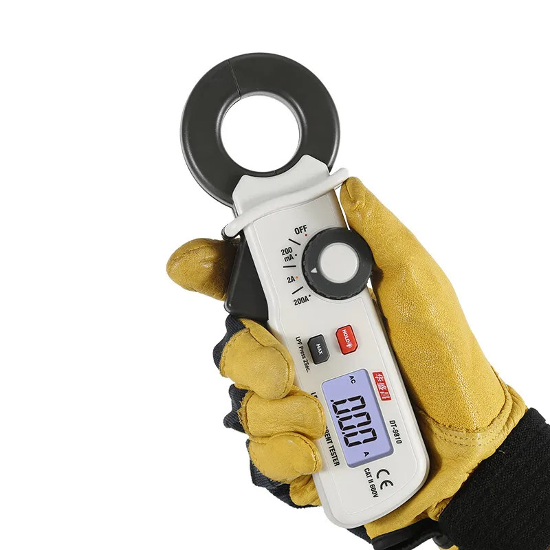 Mini AC Leakage Current Tester 100μA High Resolution 2000 Counts DT-9810
