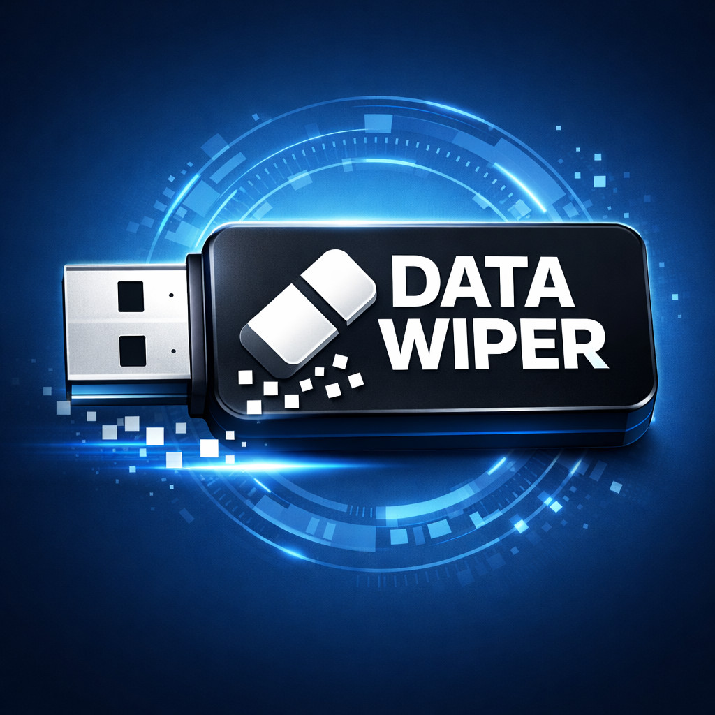 Hard Drive HDD Complete Wipe USB Tool - Erase Delete Clean Destroy PC Data Fast