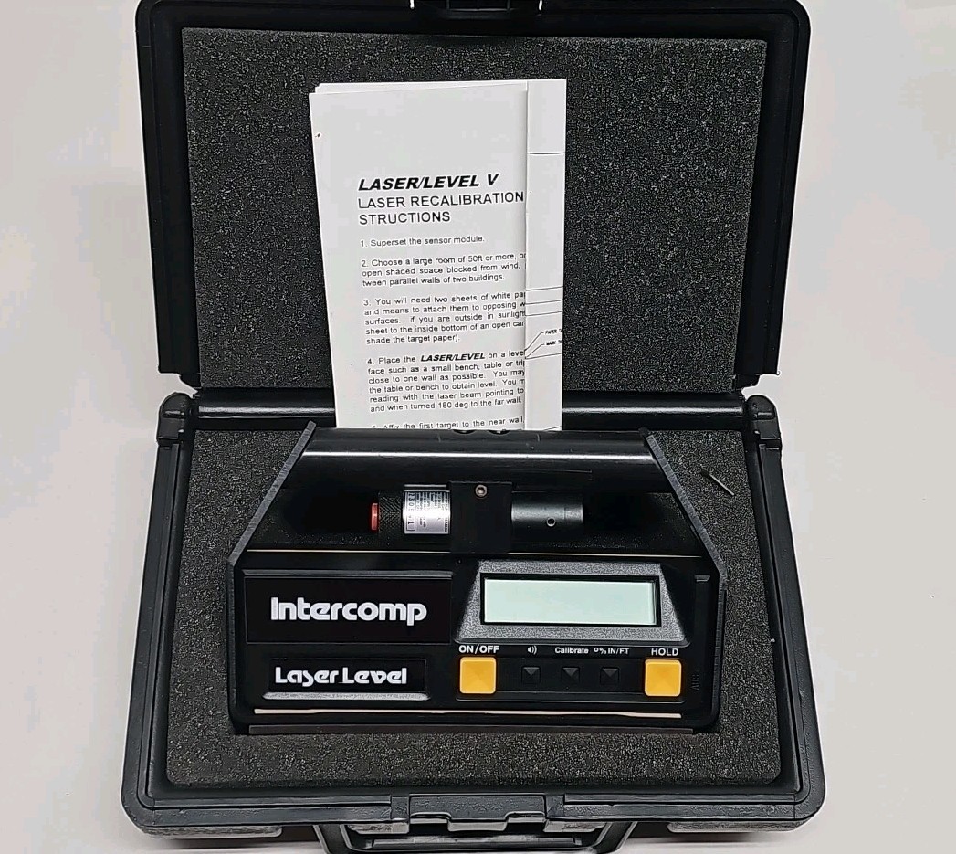 Intercomp Laser Level V Digital Level With Case