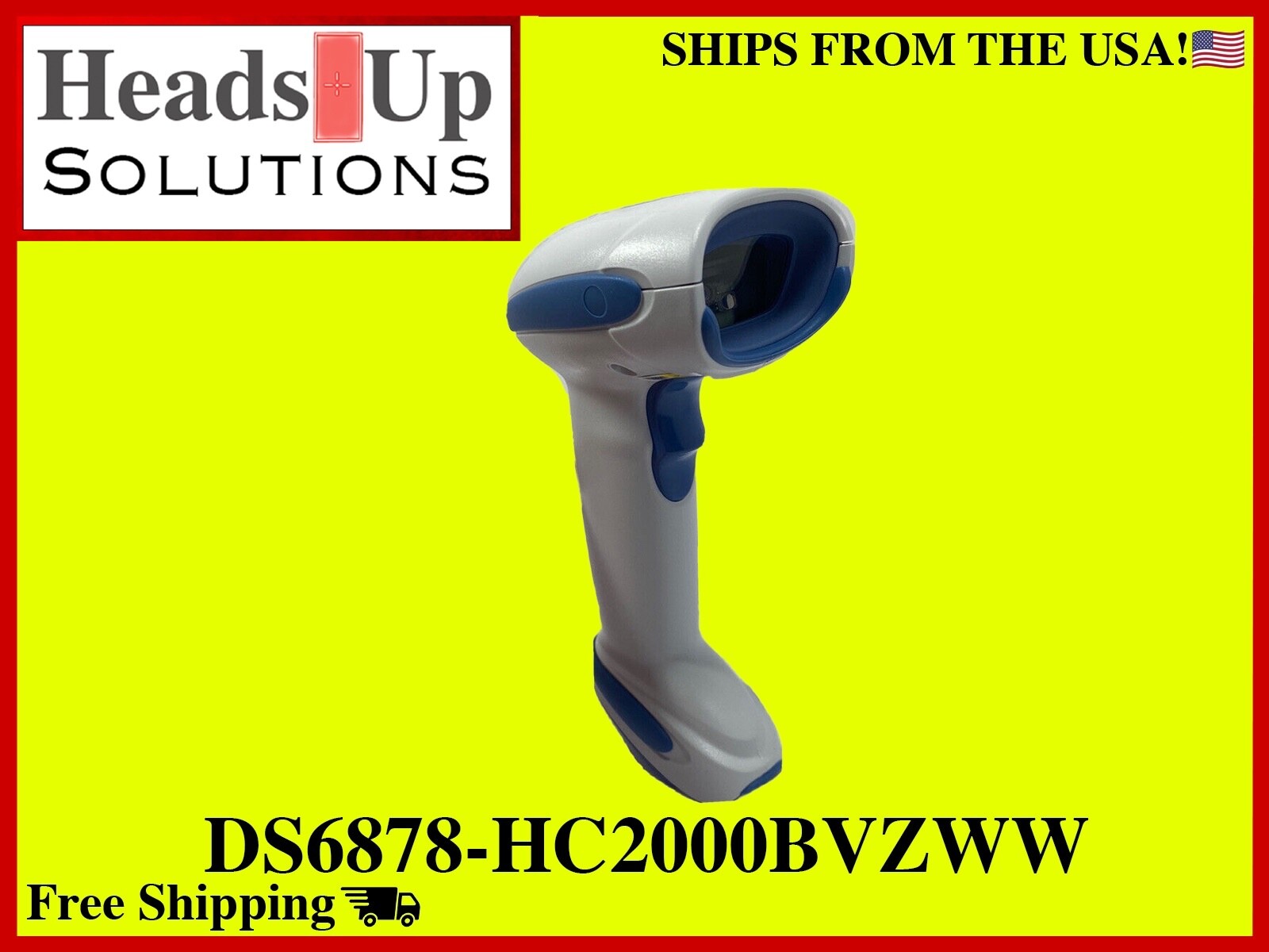 ONE (1) Symbol DS6878-HC2000BVZWW SURPLUS NEW **** MISSING BATTERY AND BOX ****