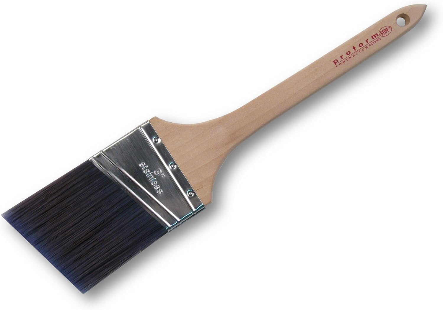 Proform CS3.0AVS Contractor Angle Sash Stiff Paint Brush 3-Inch
