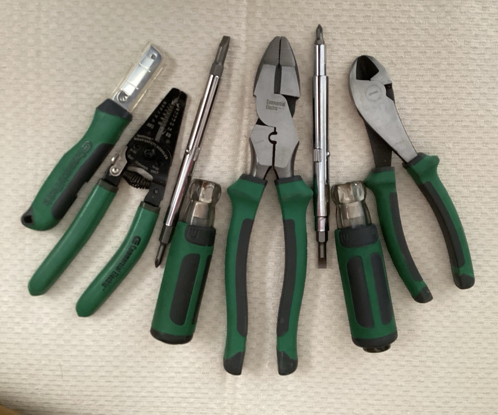 Commercial Electric Tools ~ 6 Tools With Pouch Used #160