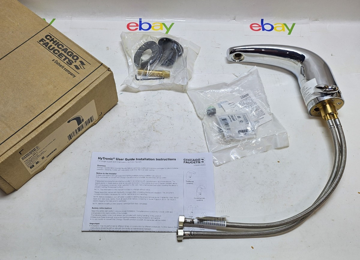 Chicago Faucets 116.221.AB.1 Single-Hole Sink Faucet Deck-Mounted