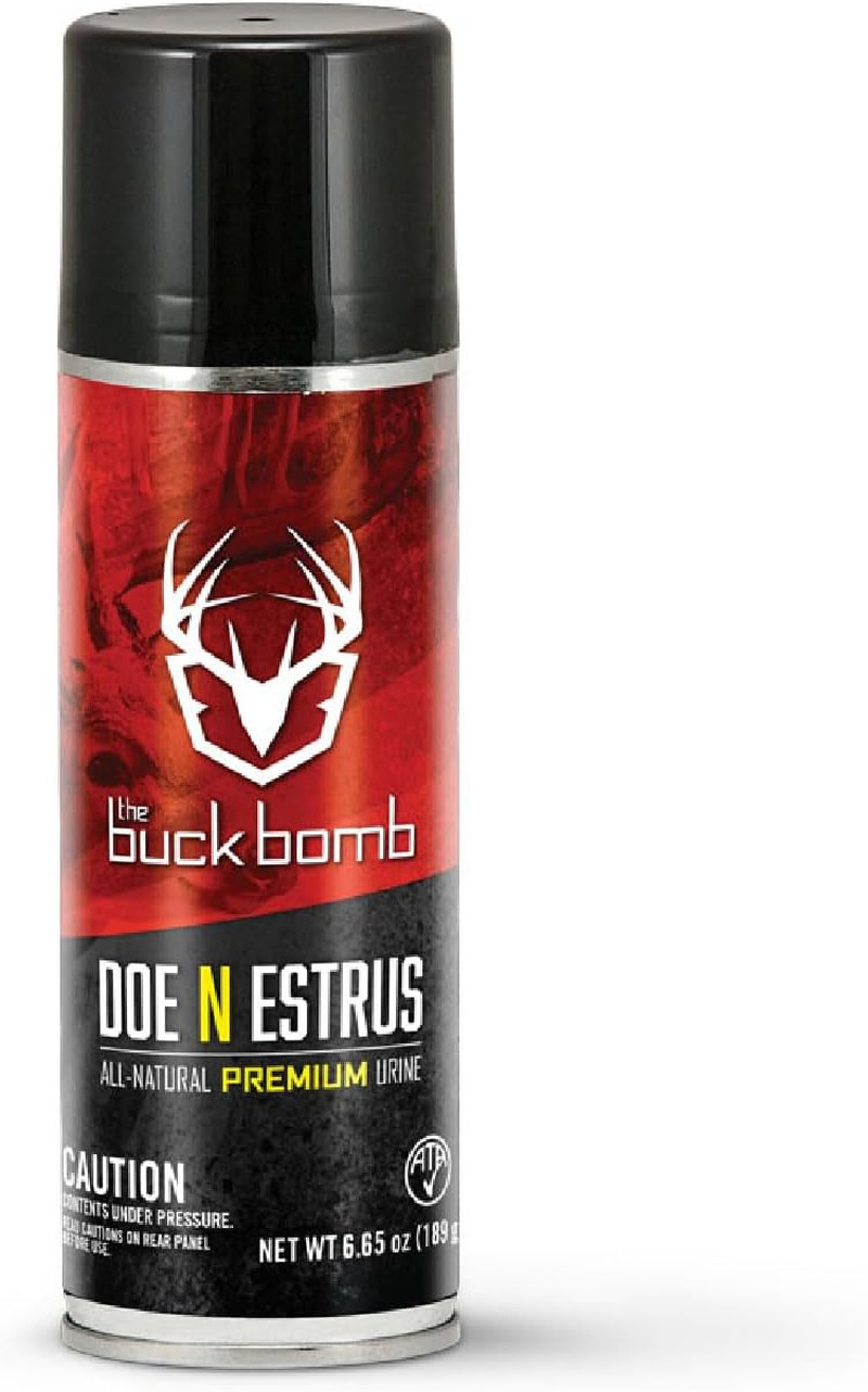Hunters Specialties Buck Bomb Natural Doe 'N Estrus Aerosol Scent | Deer Buck Lu