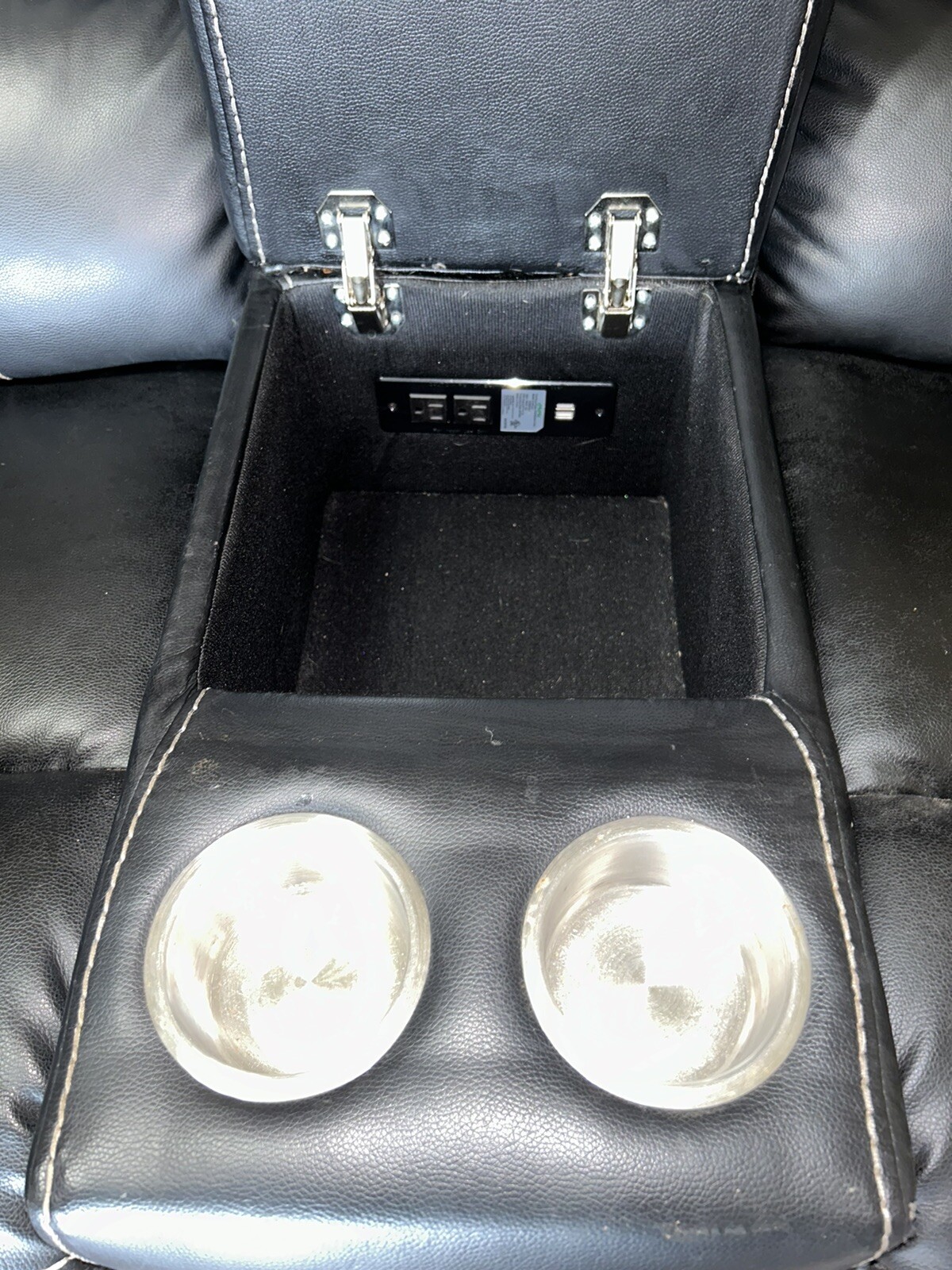 leather couch used
