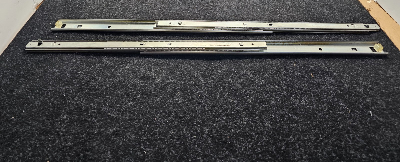 (1 Pair) 16"-36" Soft Close Drawer Slides Ball Bearing Full Extension