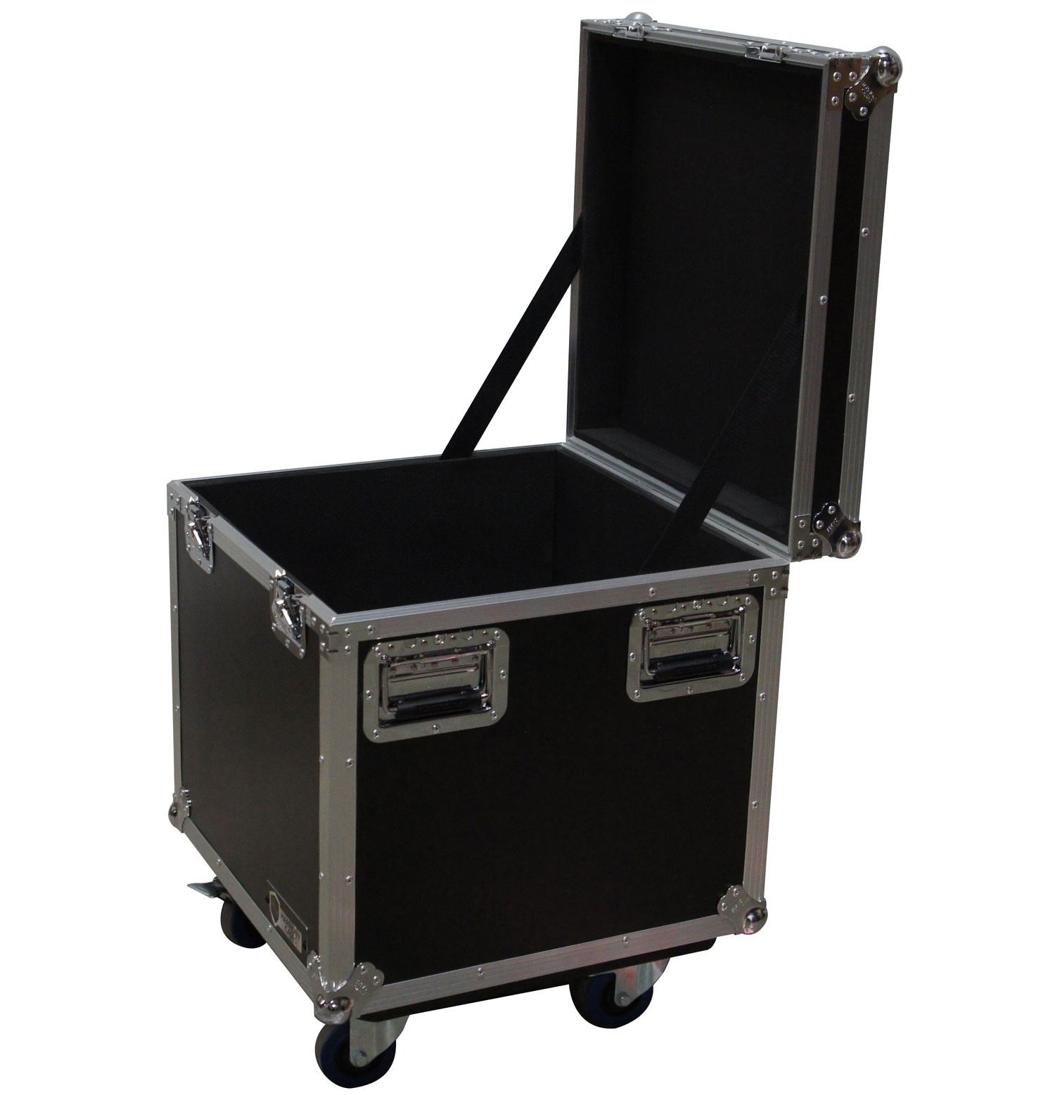 Harmony HCUT2222W Pro Audio Medium 22 x 22 x 22 Utility Road Trunk Case Wheels