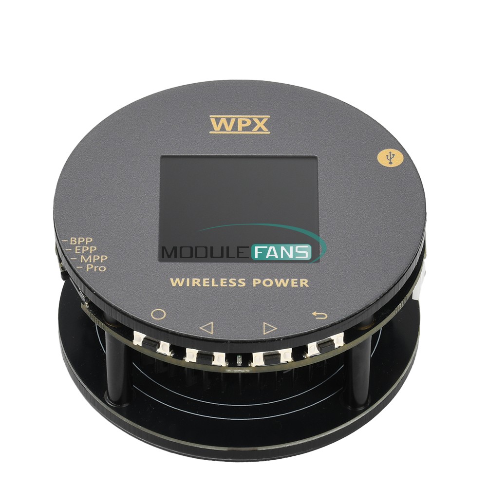 1.54" LCD Magnetic Wireless Charge Fast Charging Tester Volt Current Power Meter