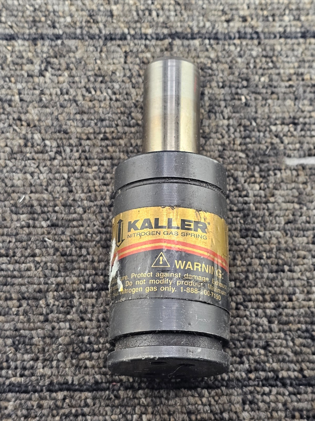 KALLER X 500-38: Miniature Nitrogen Gas Spring Metal Stamping Power Line
