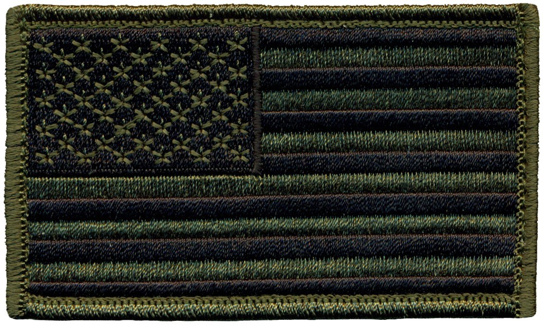 USA AMERICAN FLAG PATCH – SUBDUED