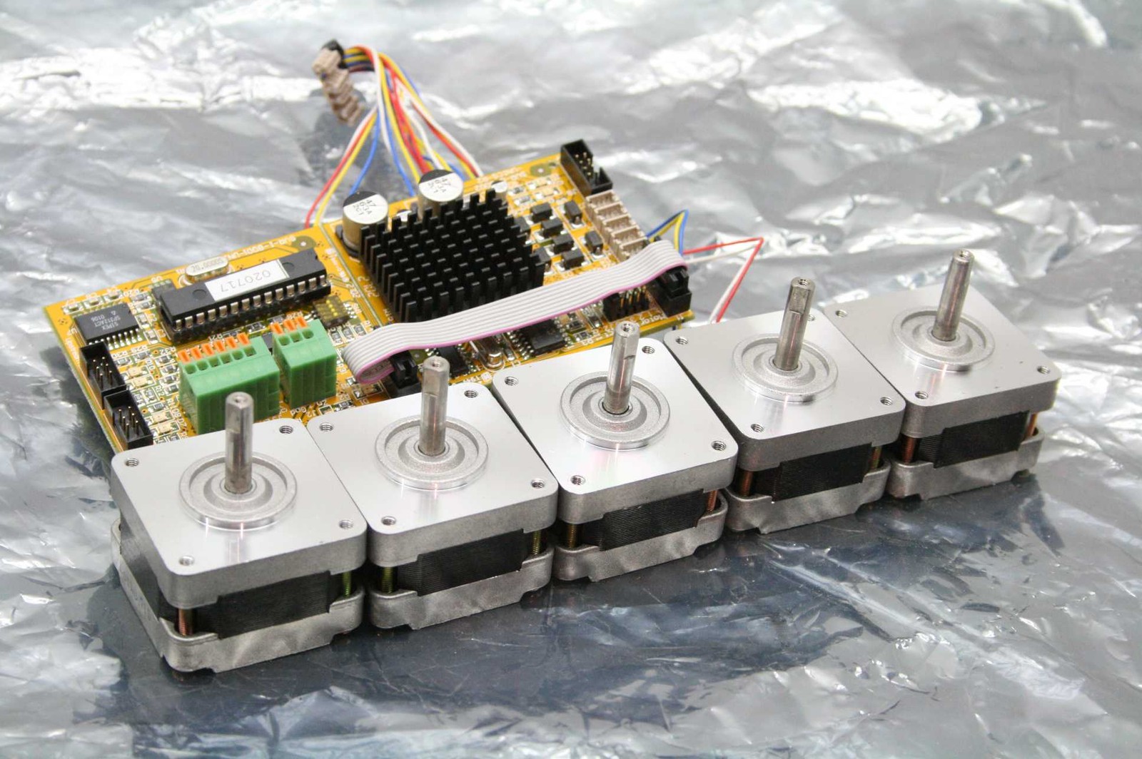 MMI Systems SVR-I-8001-UNICS-R2 Drive Controller 5 Nema 16 Stepper Motors