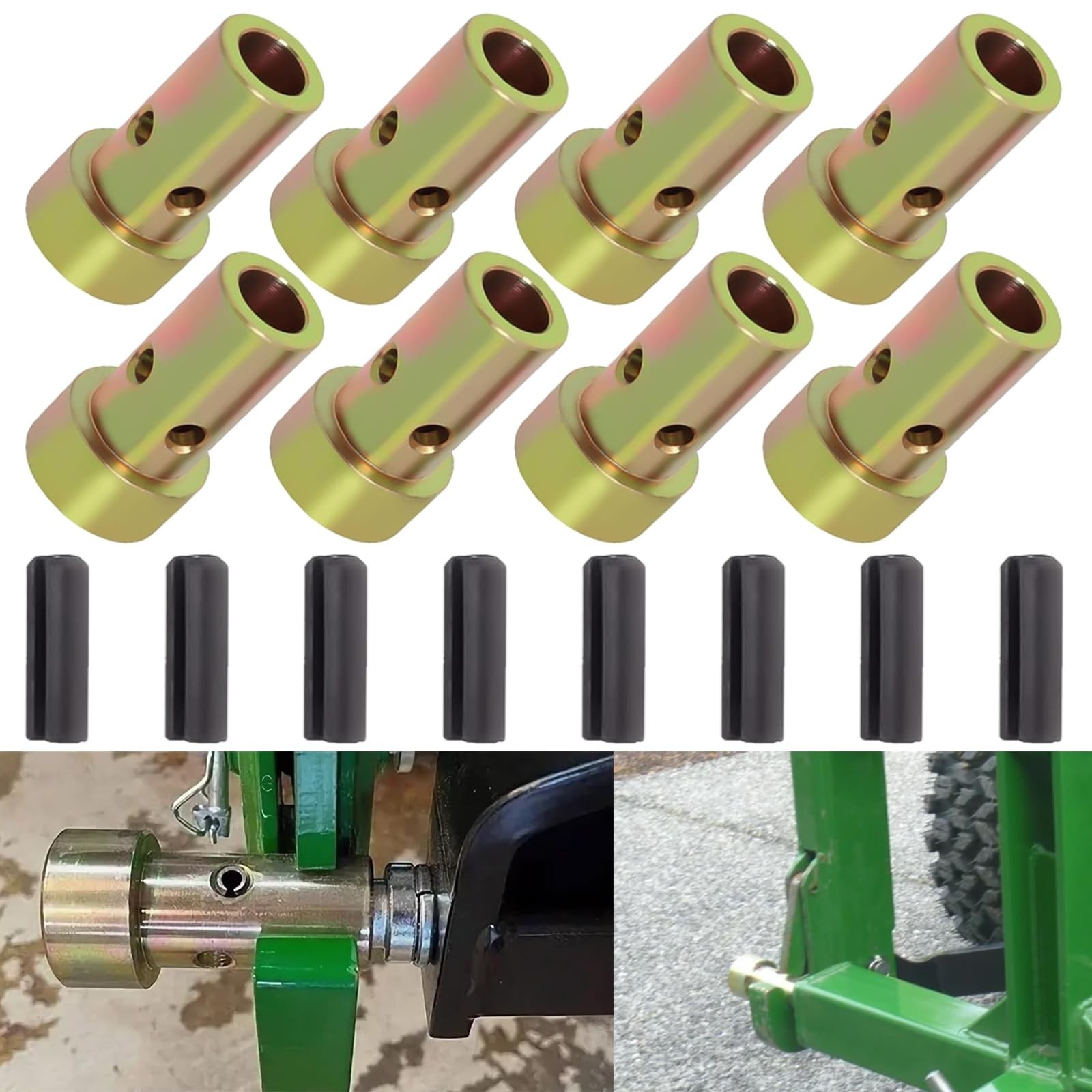 Cat 1 Quick Hitch Adapter Bushings Kit Fit for CateCat 1 Quick Hitch Adapter ...