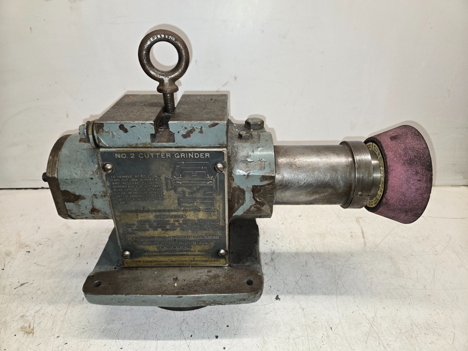 Cincinnati No 2 Tool & Cutter Grinder, Main Spindle Head
