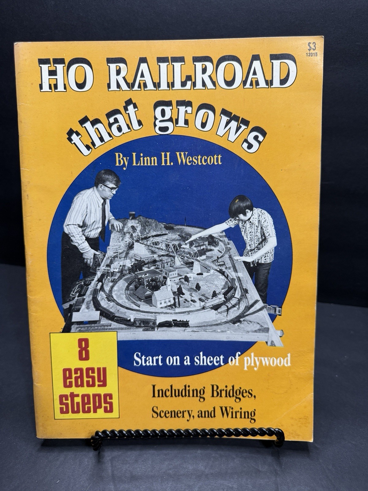 HO Railroad That Grows By Linn H. Westcott, Kalmbach Books, 4th Printing, 1976